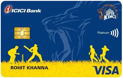 Chennai Super Kings ICICI Bank Credit Card