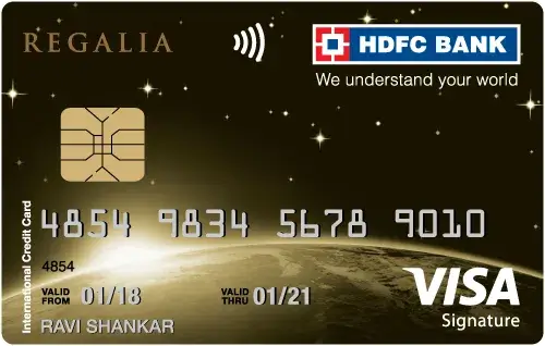 HDFC Bank Regalia Gold Credit Card